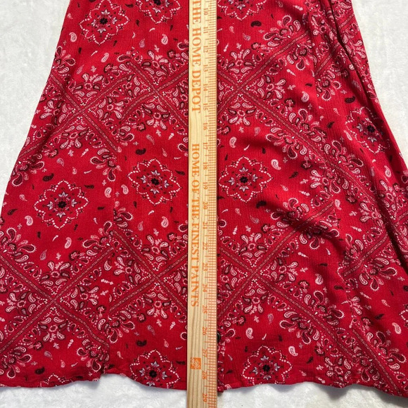 MUDD Bandana Print Red Dress Size XS - Picture 12 of 13